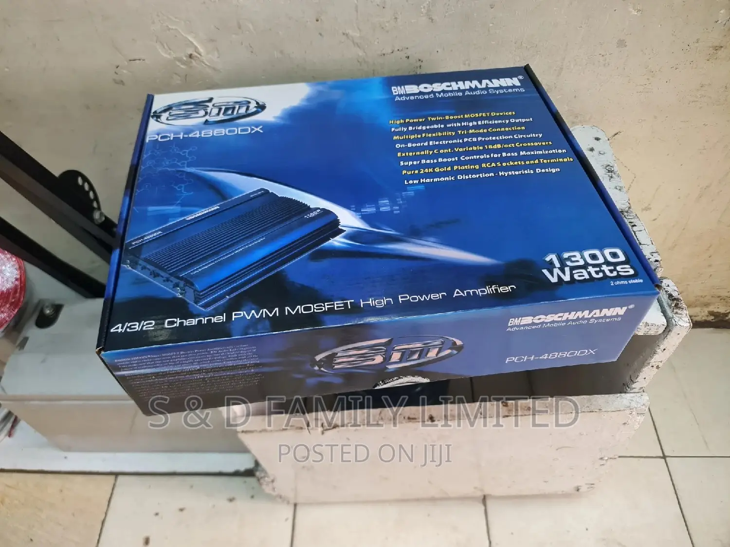 Bochman 1300 Watts Booster Amplifier