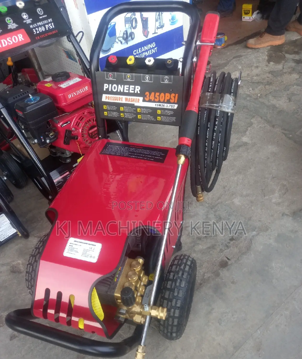 Pioneer 3450psi Electric Powered Machine Available