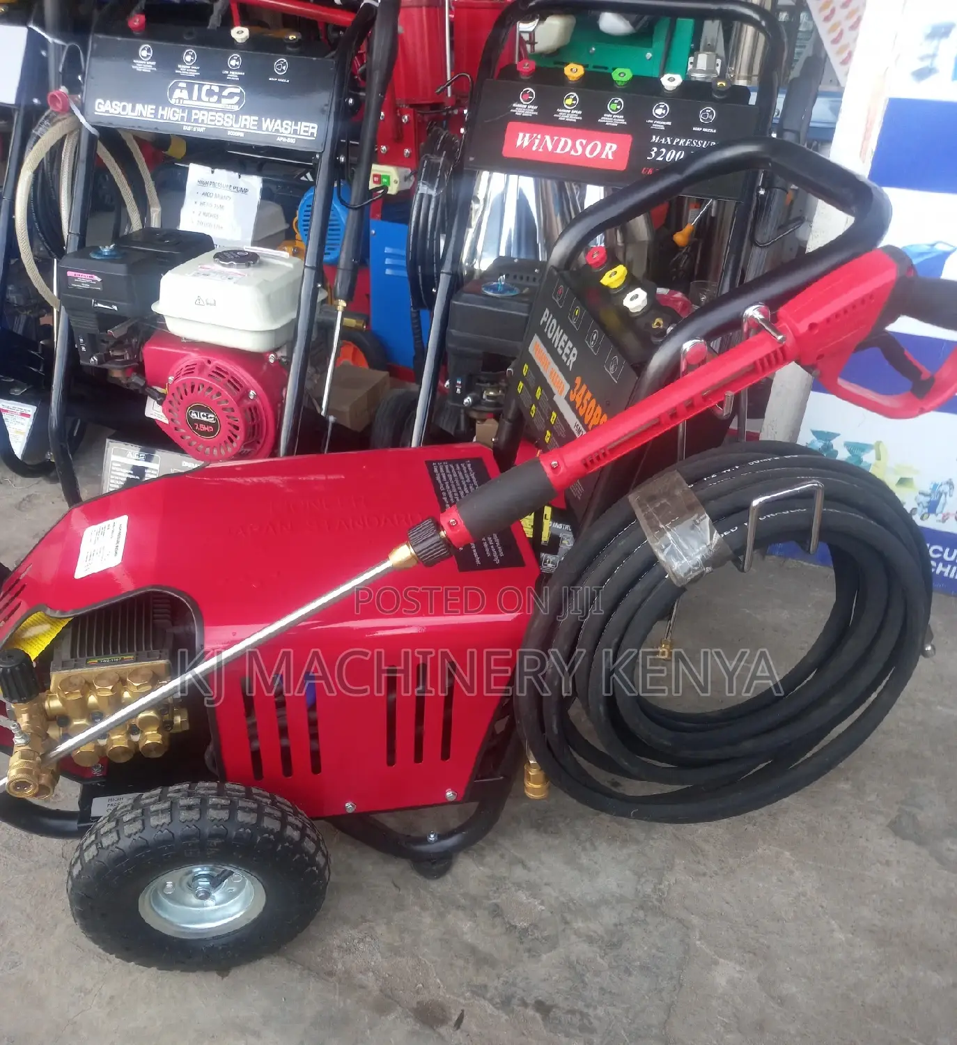 Pioneer 3450psi Electric Powered Machine Available