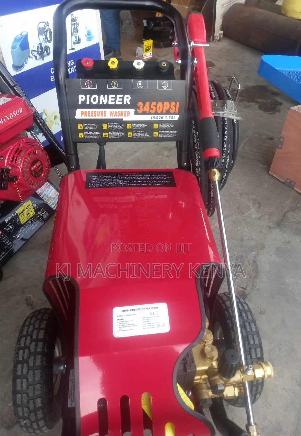 Pioneer 3450psi Electric Powered Machine Available
