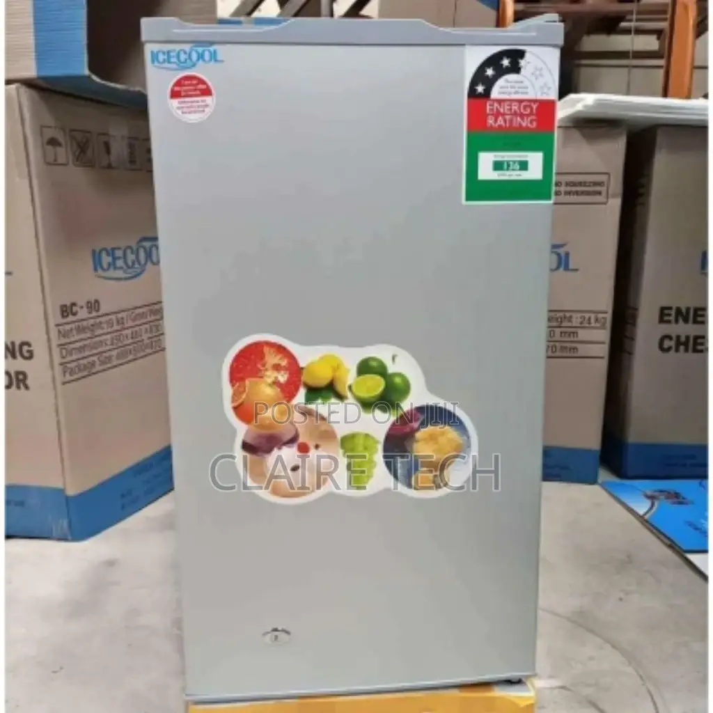 Icecool 90 Litres Silver Fridge