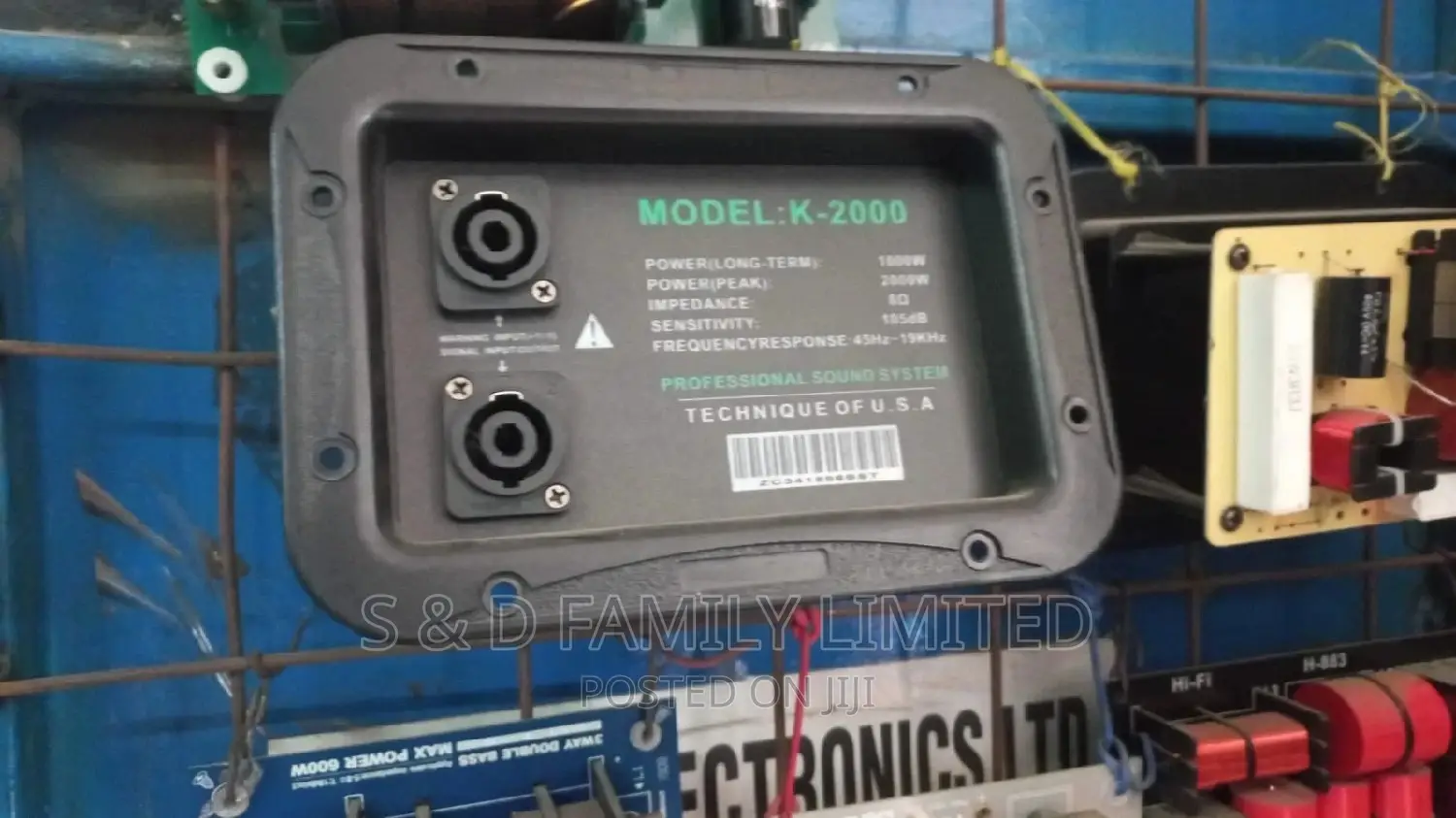 K-2000 Crossover Plus Speaker Connector