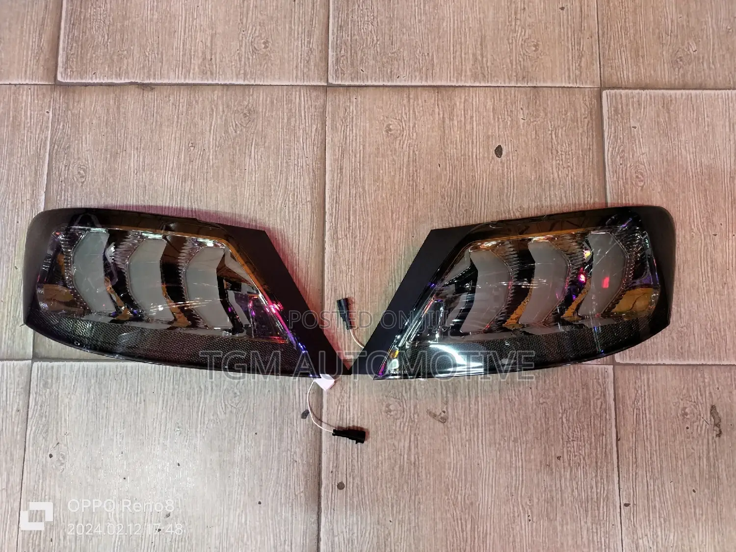 Mark X Tail Light G120 After Market Led Black