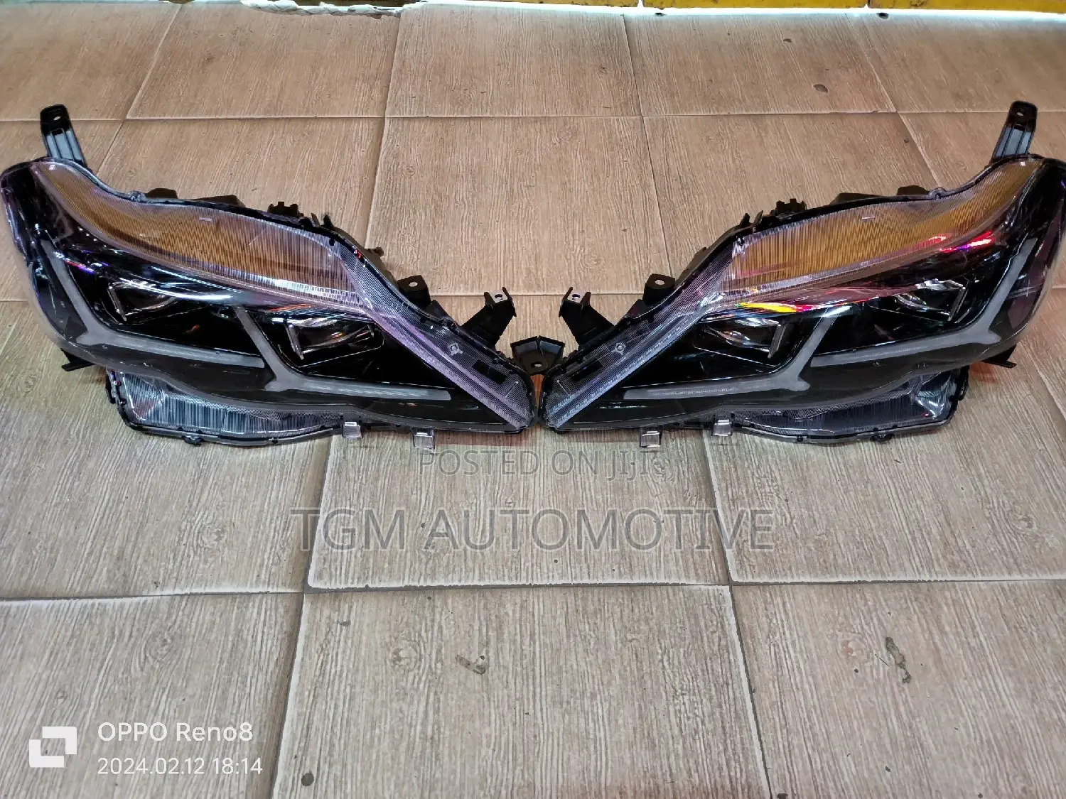 Origin Mark X Gx130 Head Lamp/Lights After Market With LED