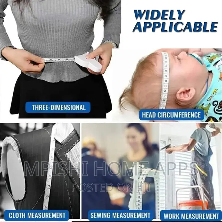 Retractable Waist Measurements Tape