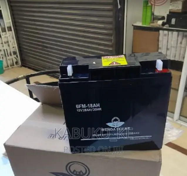 Wenda Solar 12V 18AH Maintenance Free Battery