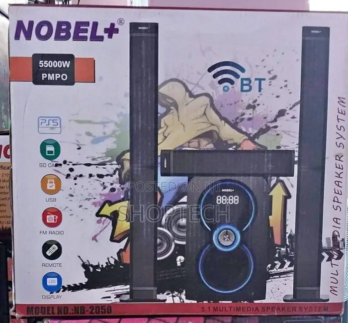 Nobel Nb:2050 55watts Subwoofer