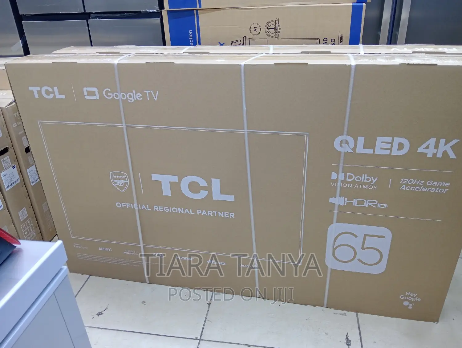 TCL 65" Smart Qled Google Tv