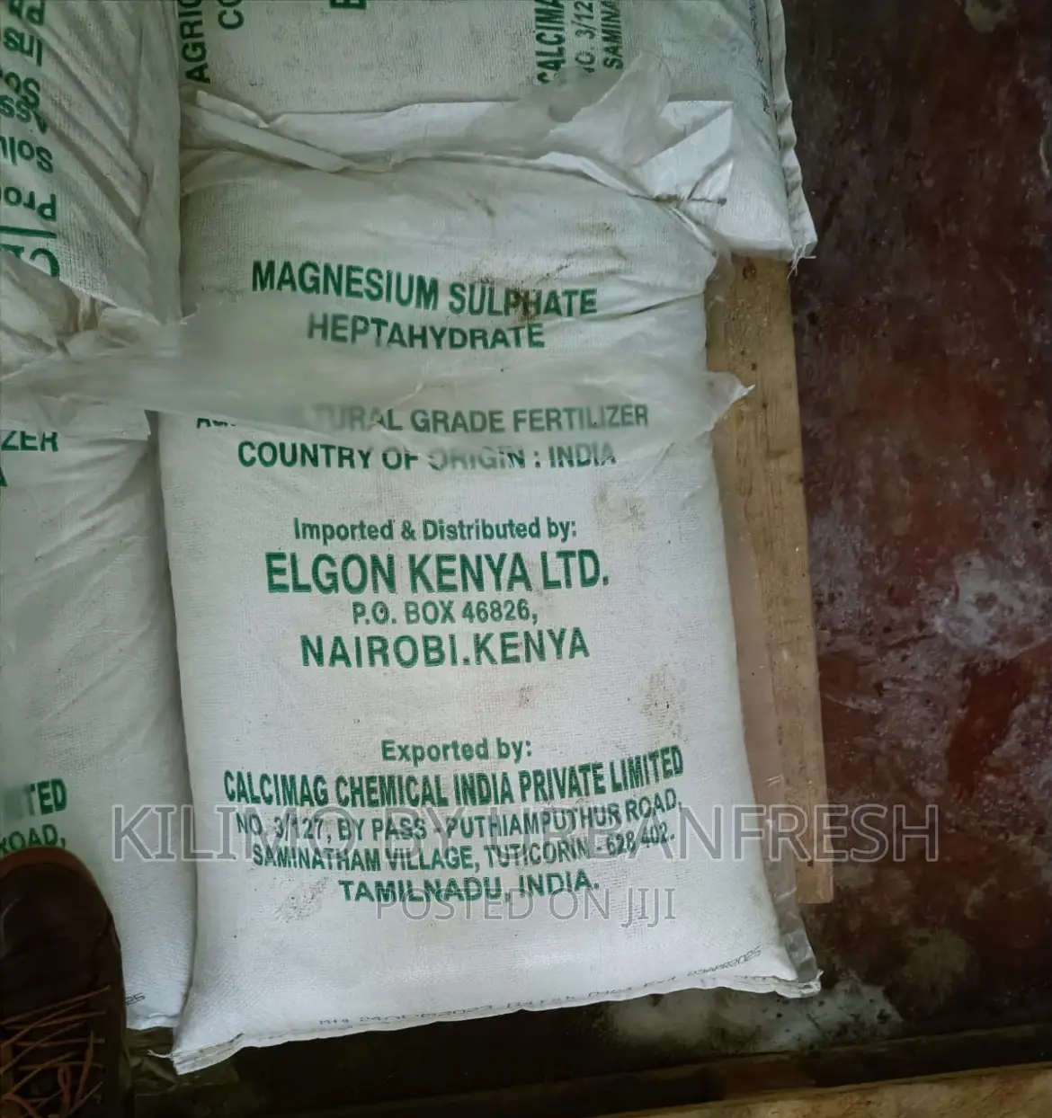 Fertilizers Available.
