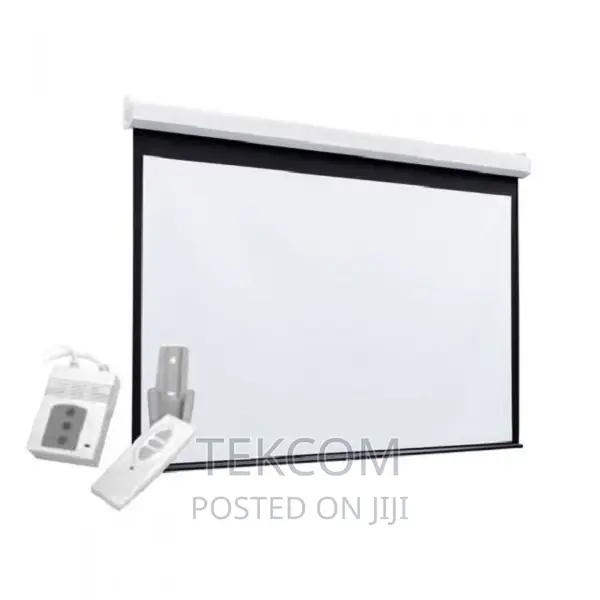ELECTRIC 180′′X 180′′ PROJECTOR SCREEN - 70 by 70 Inches
