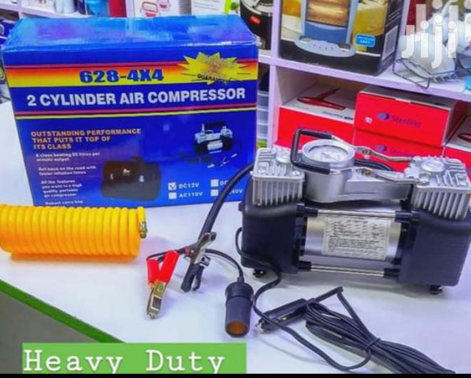 New Heavy Duty 2 Cylinder Air Compressor. Free Delivery Within Nrb Tow