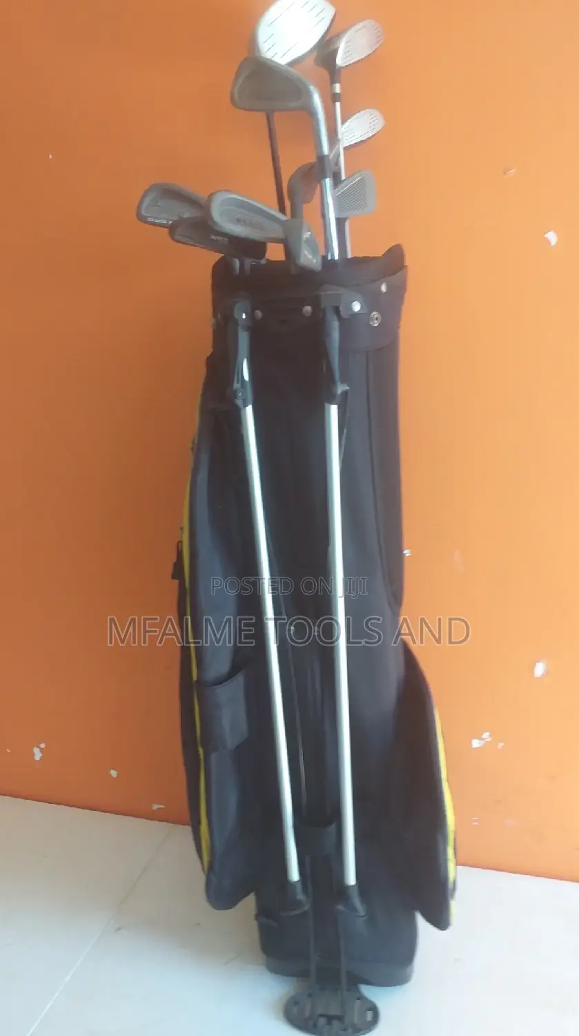 Golf Set Carry Stand Bag 13 Clubs Beginners Mix Match Ex-Uk