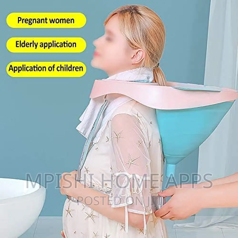 Foldable Silicone Hair Shampoo Wash/Rinse Basin