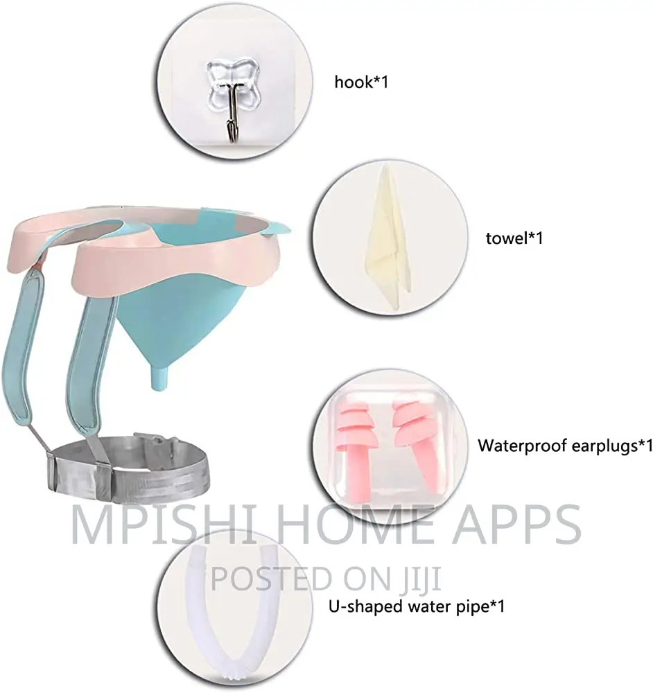 Foldable Silicone Hair Shampoo Wash/Rinse Basin