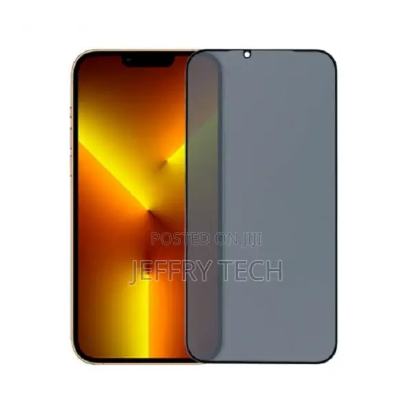 Full Anti-Spy Tempered Glass for iPhone 14 Pro
