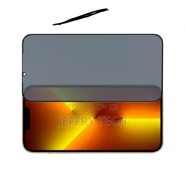 Full Anti-Spy Tempered Glass for iPhone 14 Pro
