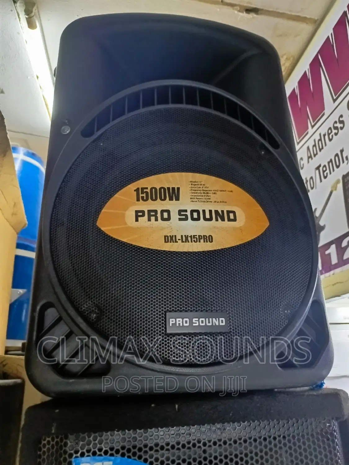 Pro Sound 15 Inch Speaker's