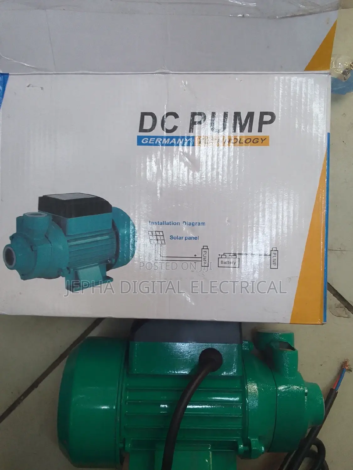 Dc Pumping Water New