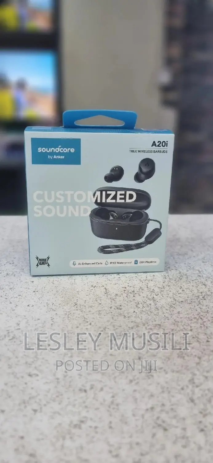 Anker Soundcore A20i True Wireless Earbuds – Black
