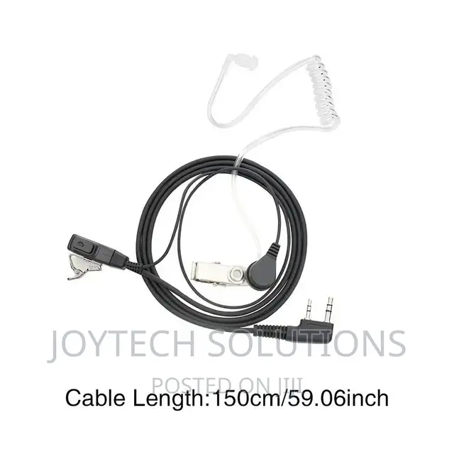 Earphone 2pin for Walkie Talkie Radio Calls