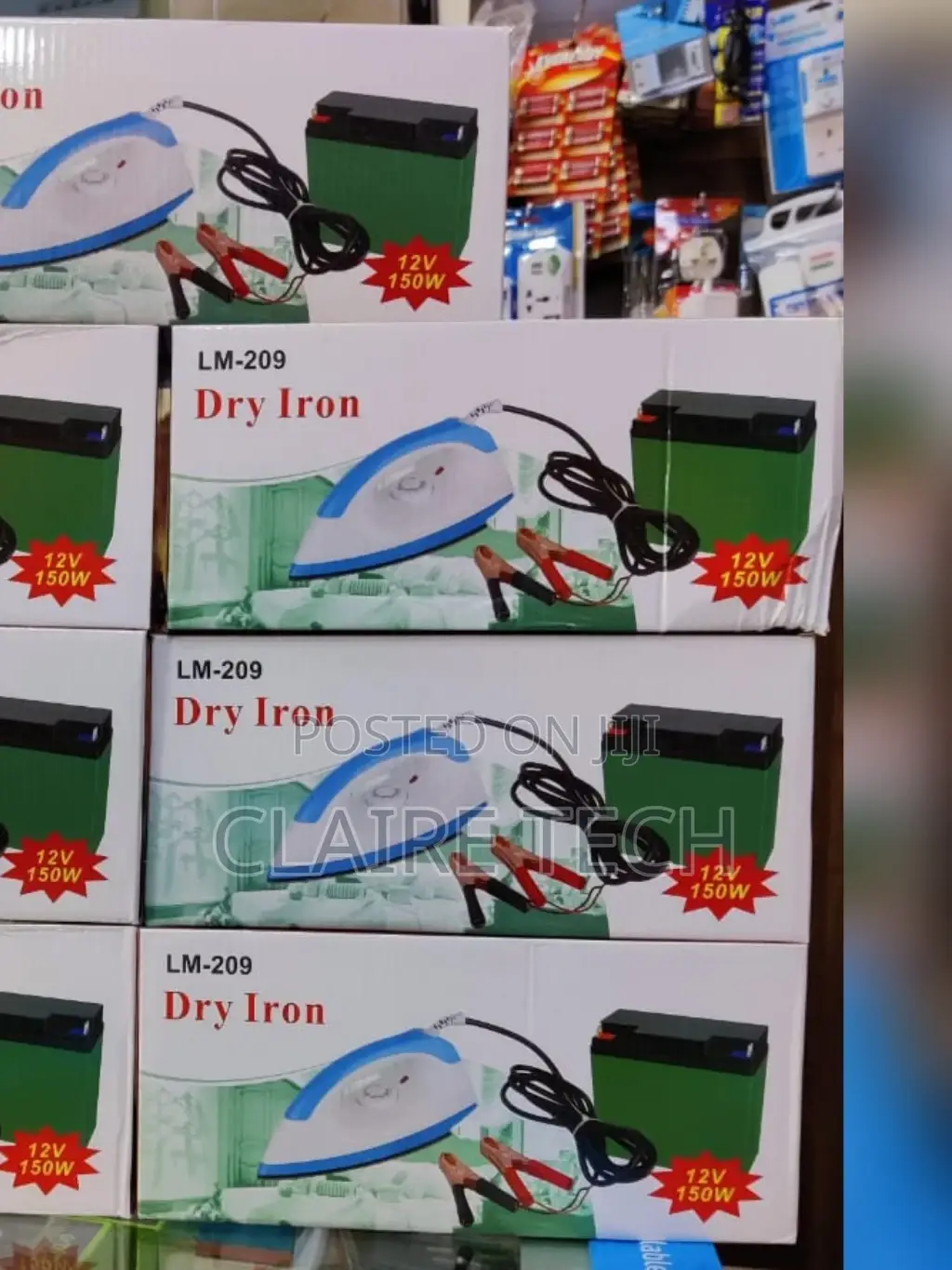 DC Dry Iron Box LM-209