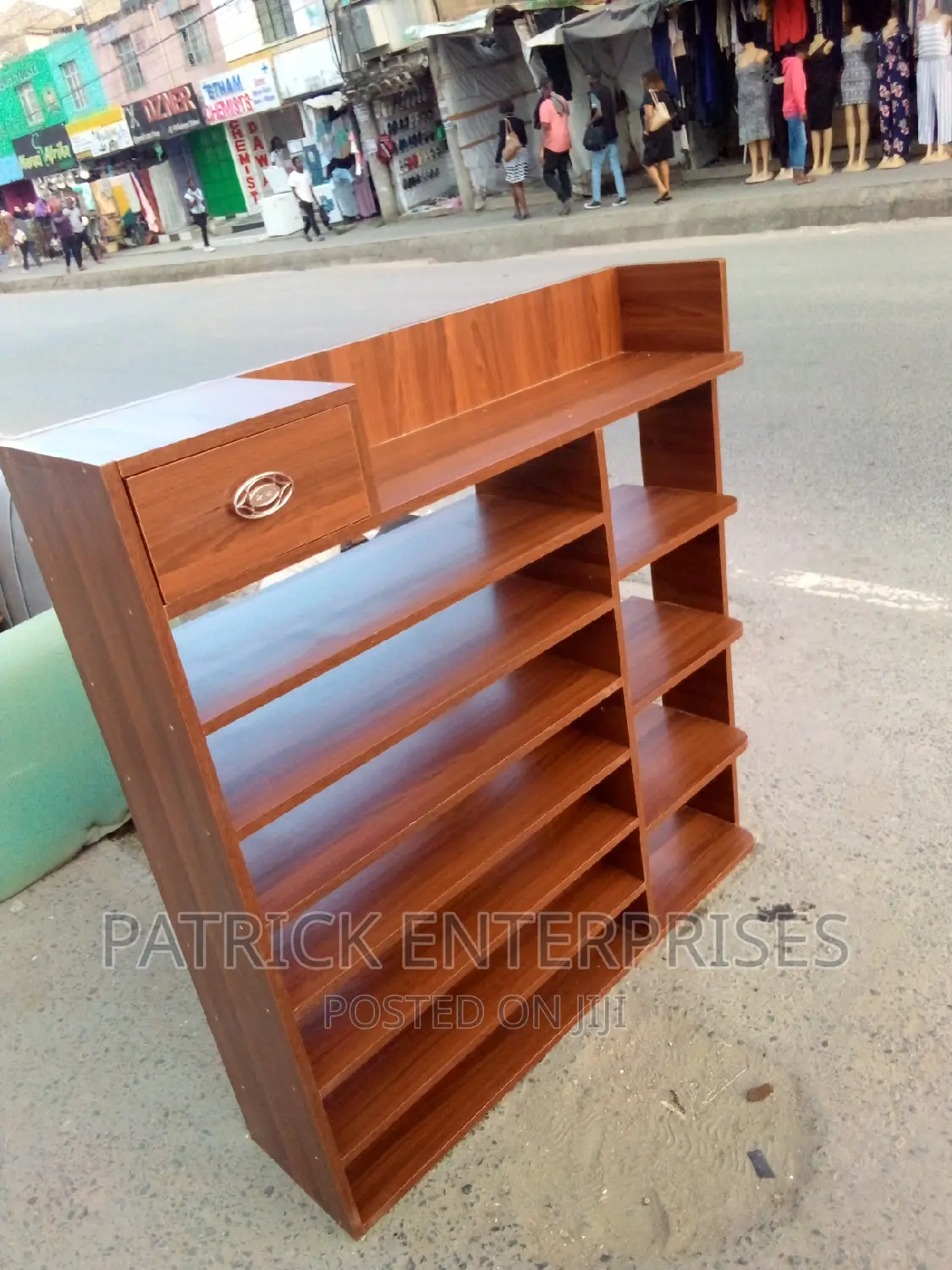 Morden Wooden Shoe Rack 4 by 4 Fitts