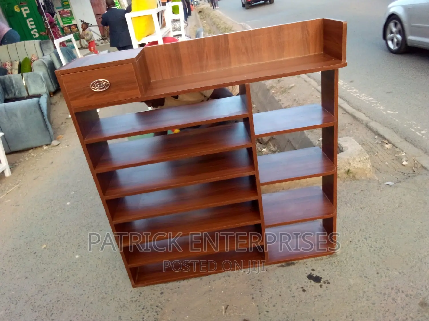 Morden Wooden Shoe Rack 4 by 4 Fitts