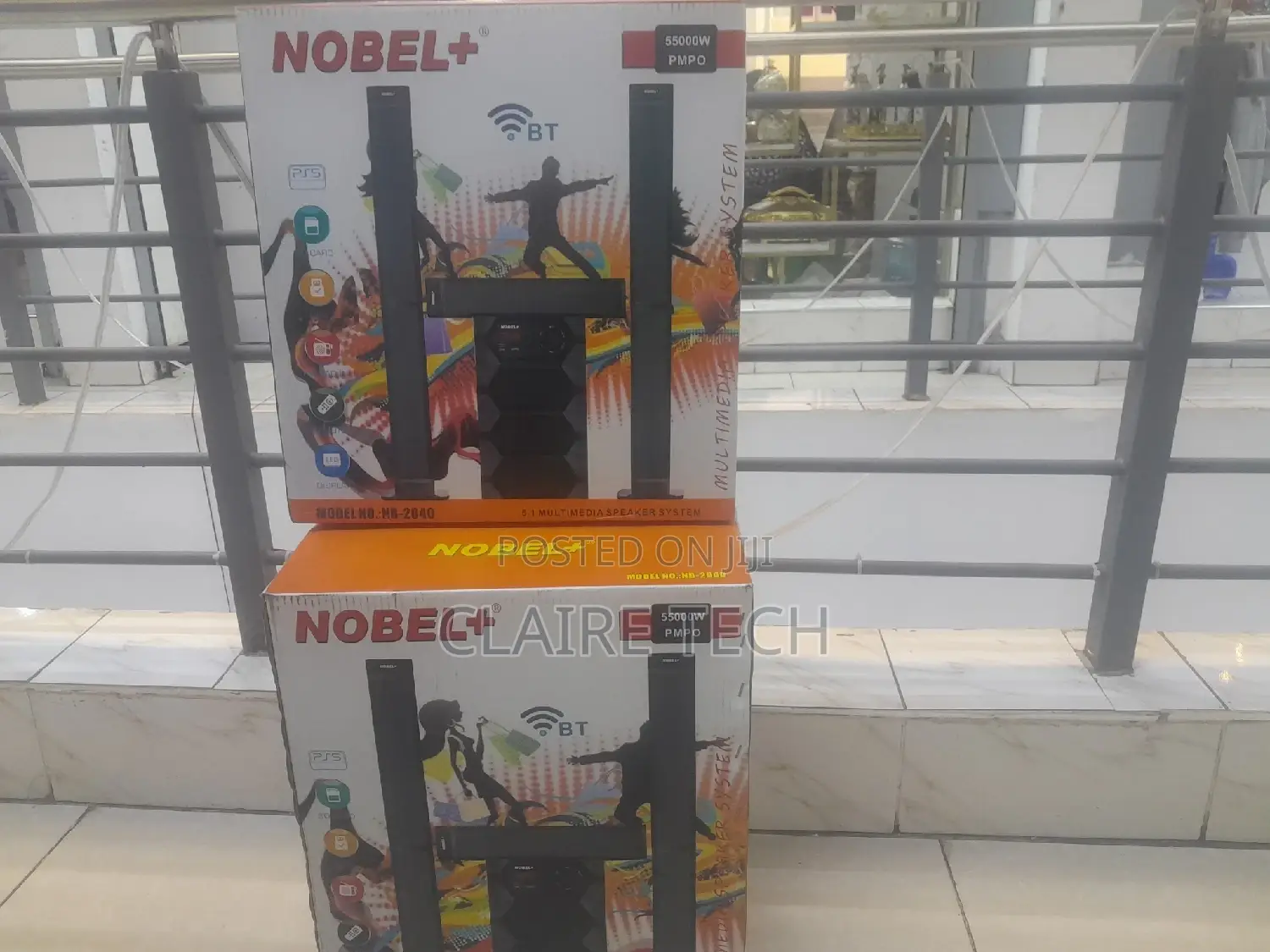 Nobel NBW 5.1CH Tallboy Speaker System:Bluetooth