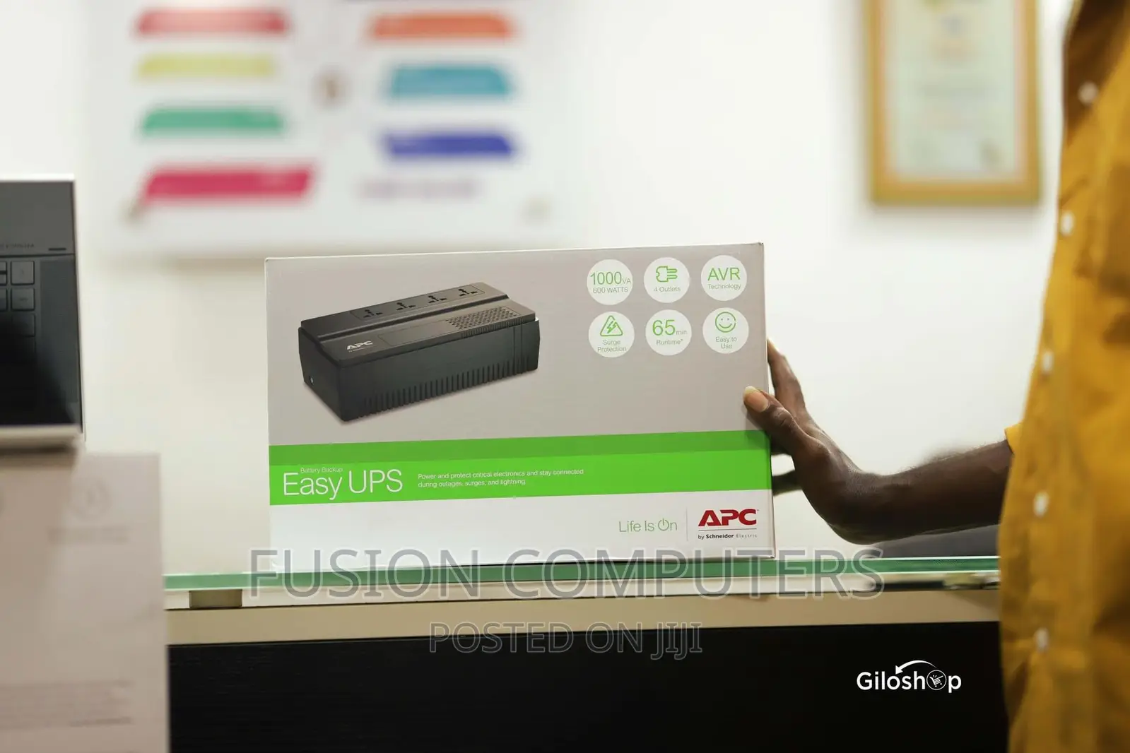 APC Easy Ups Bv 1000va, Avr, Universal Outlet, 230v 1kva