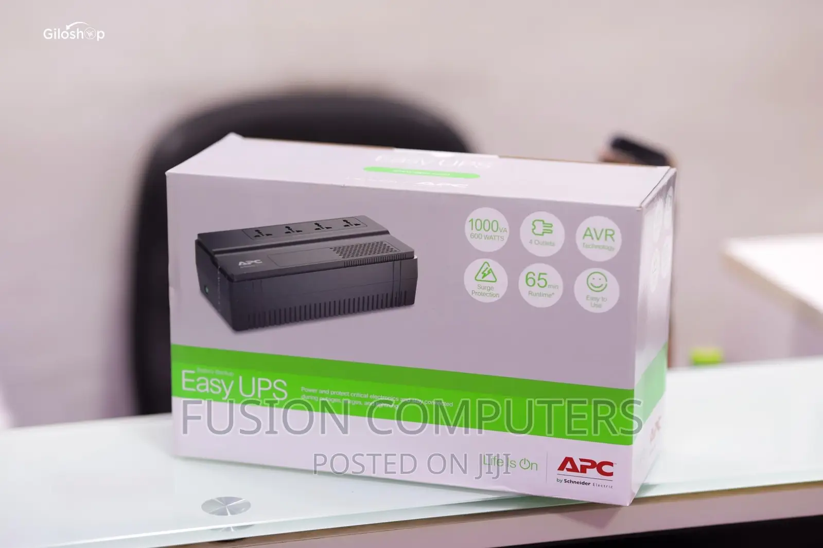 APC Easy Ups Bv 1000va, Avr, Universal Outlet, 230v 1kva