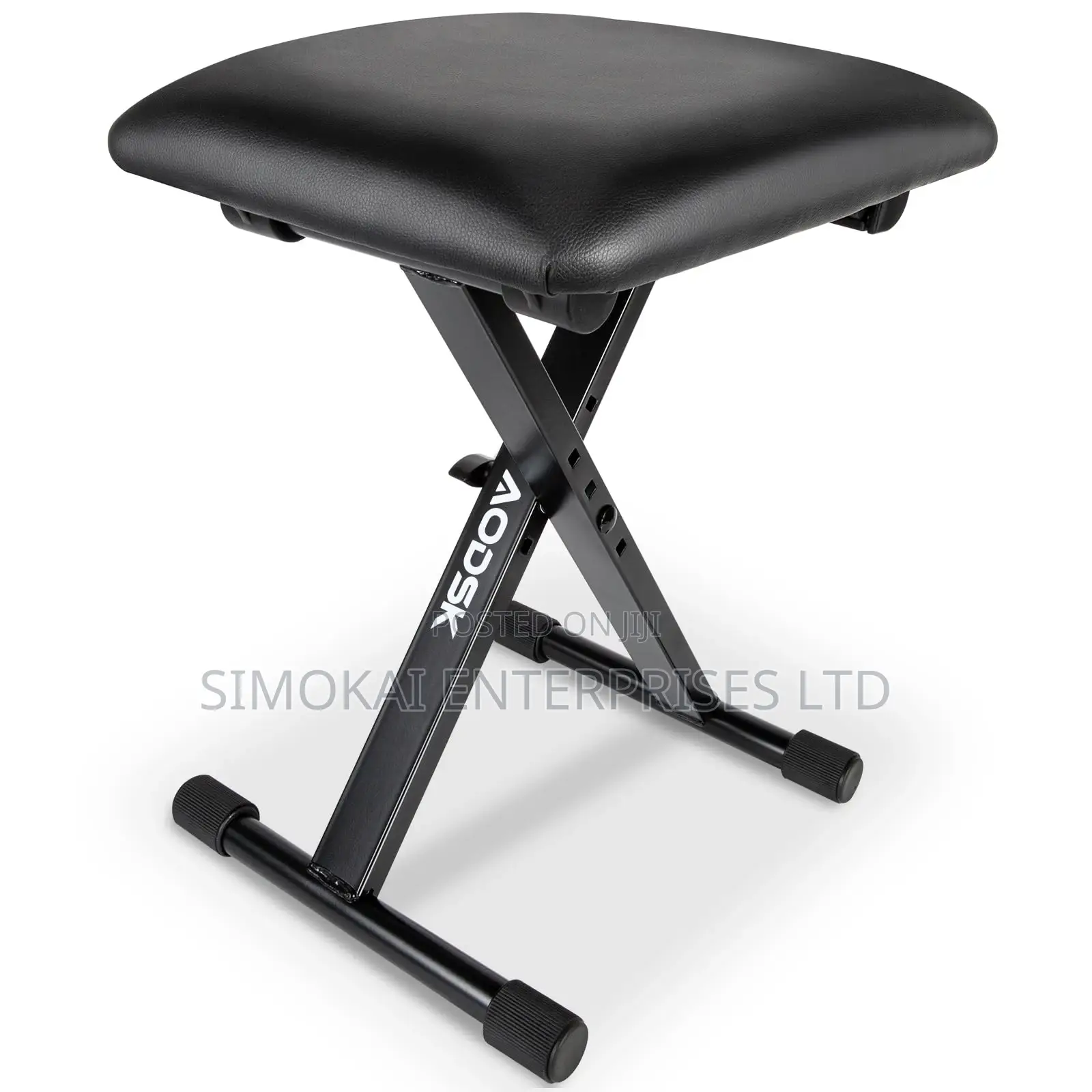 Keyboard Bench X-Style Cushion Padded,Piano Bench Adjustable