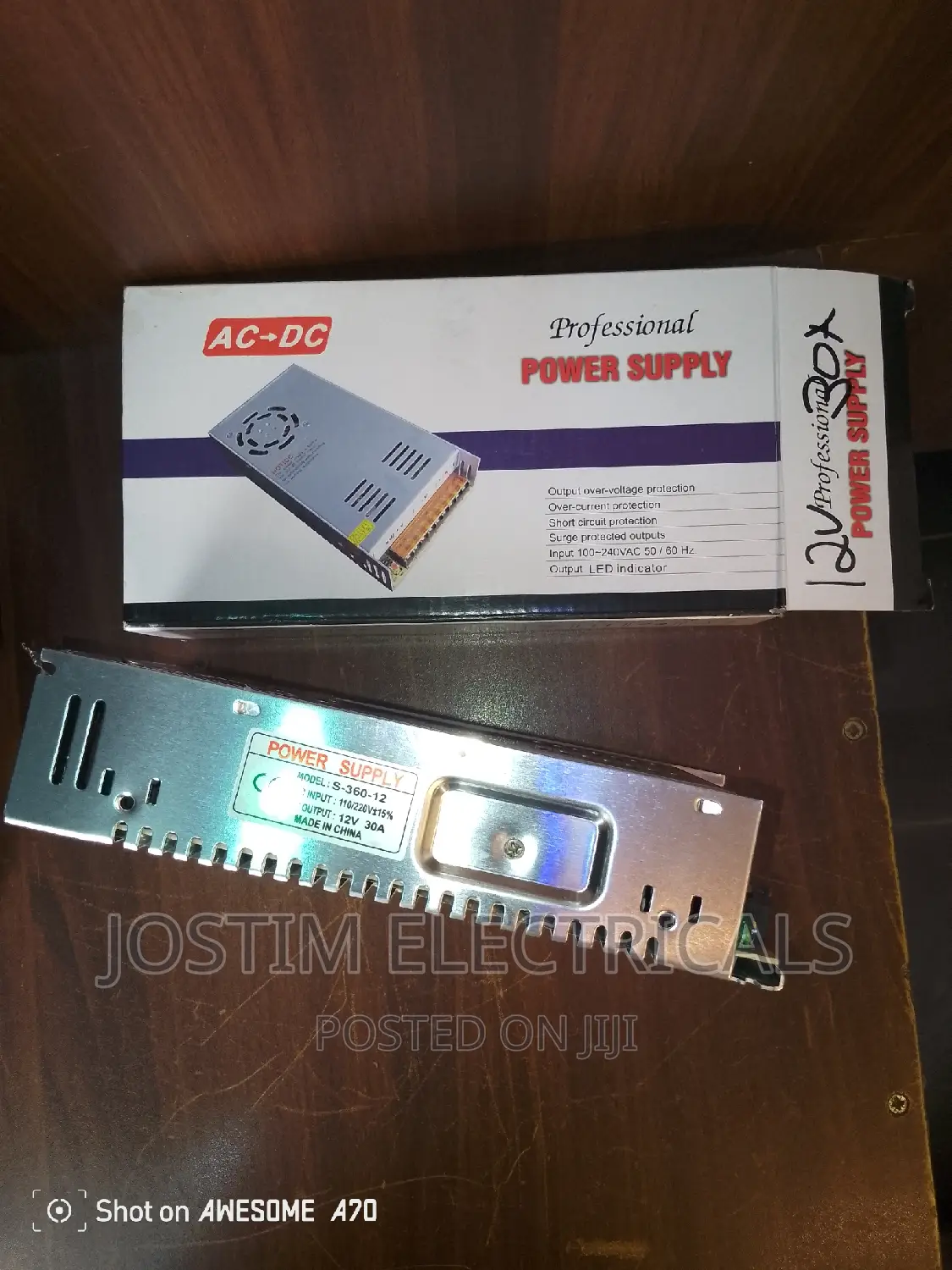 12V 30A -Power Supply