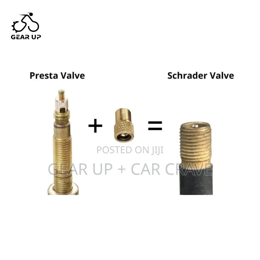 Presta to Schrader Bicycle Tyre Valve