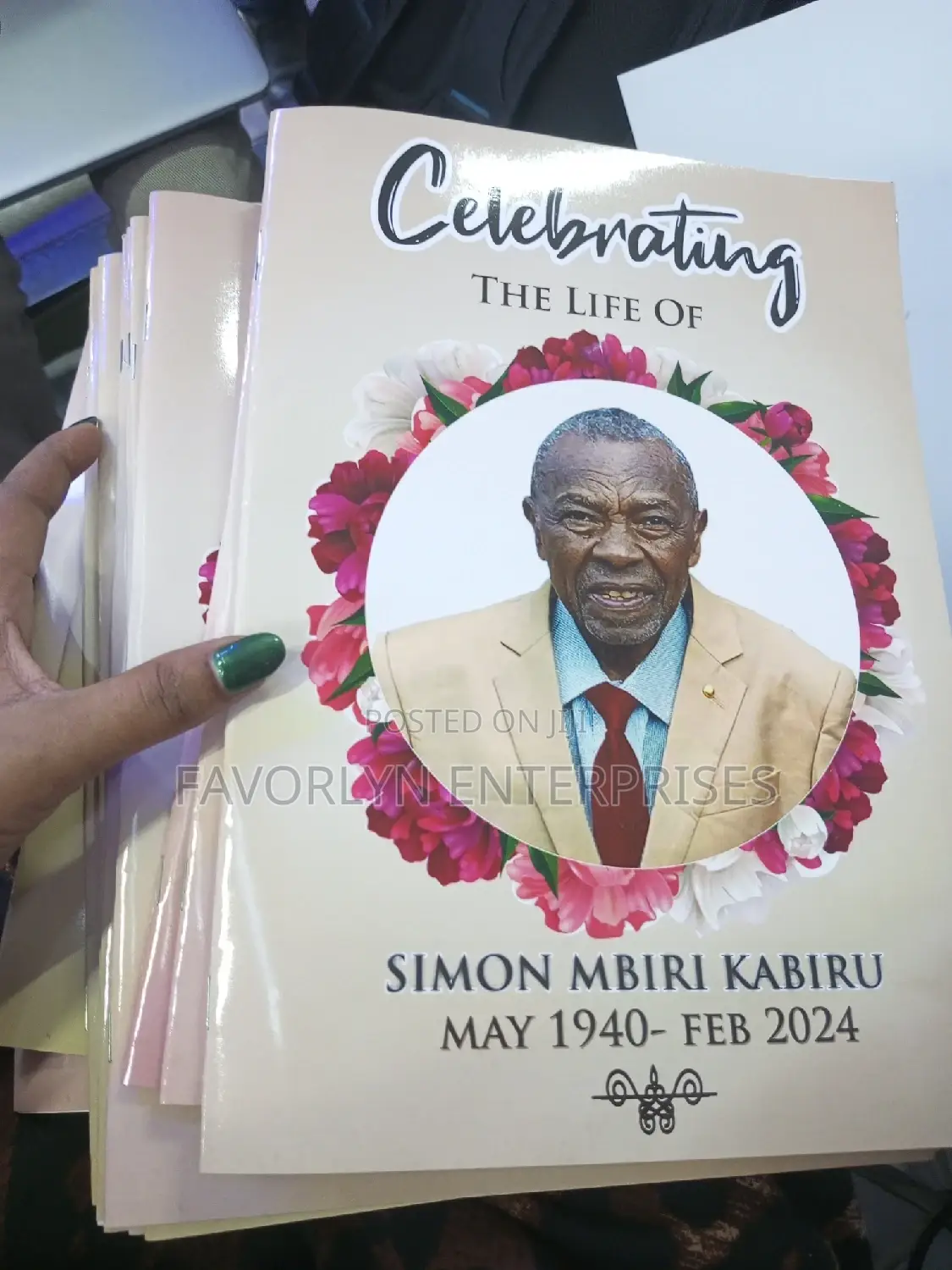 Executive Eulogy Design and Publish