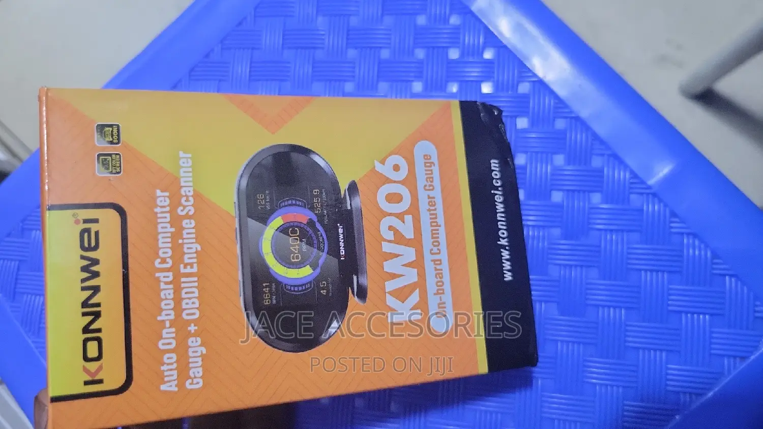 Konnwei Auto on-Board Computer Gauge+Obdii Engine Scanner