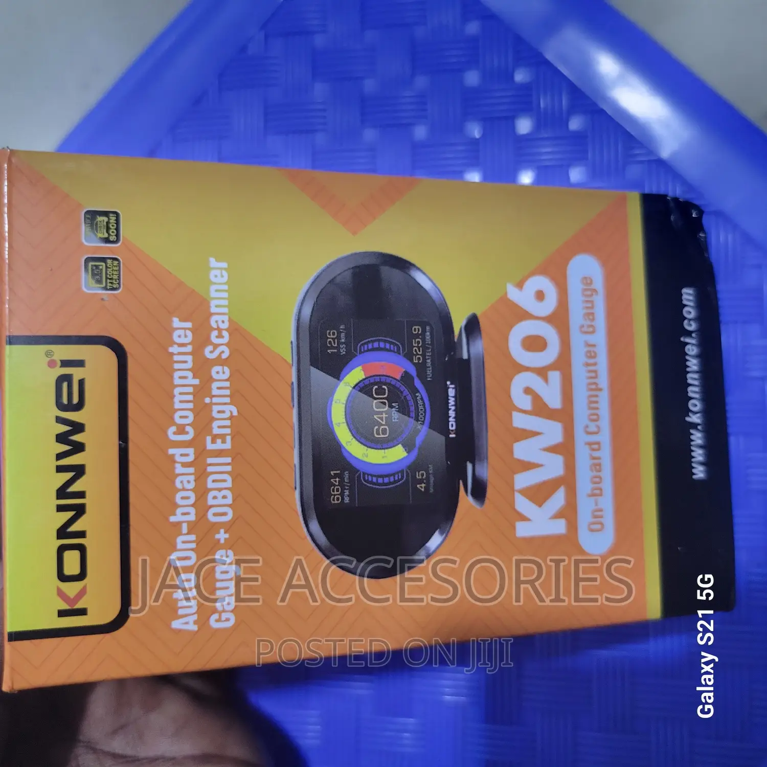 Konnwei Auto on-Board Computer Gauge+Obdii Engine Scanner