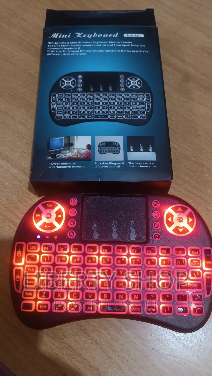 Universal Remote Control Mini Wireless Keyboard