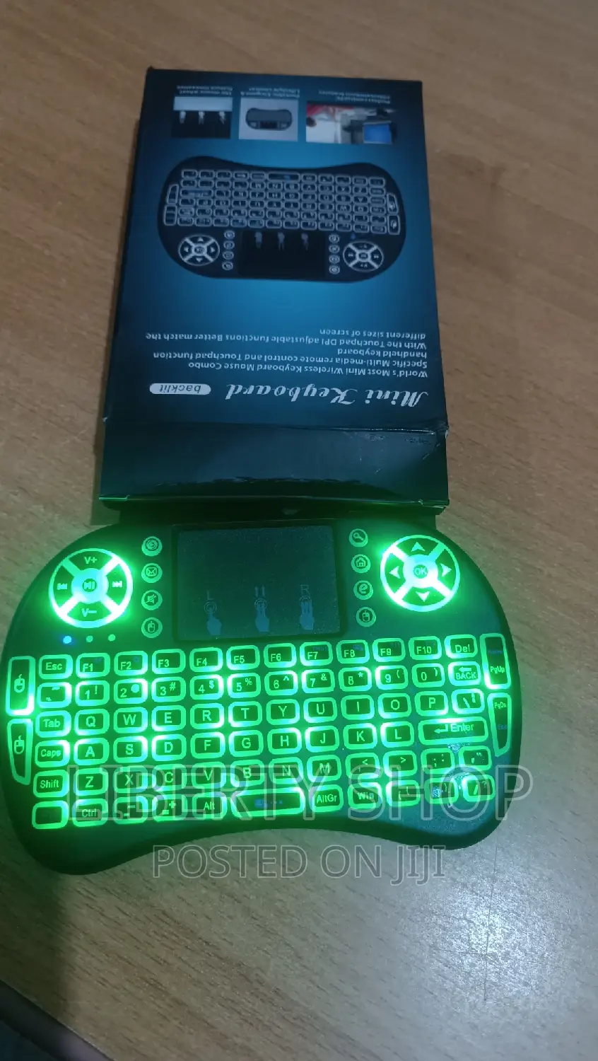 Universal Tv Remote Control Mini Wireless Keyboard