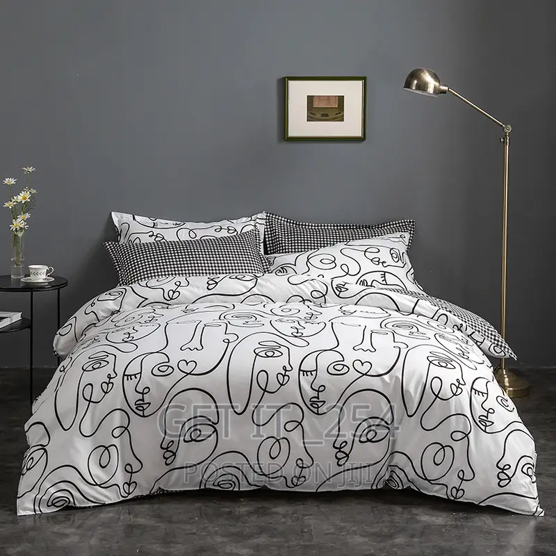*Abstract Print Duvet Cover* Material: Soft Luxurious