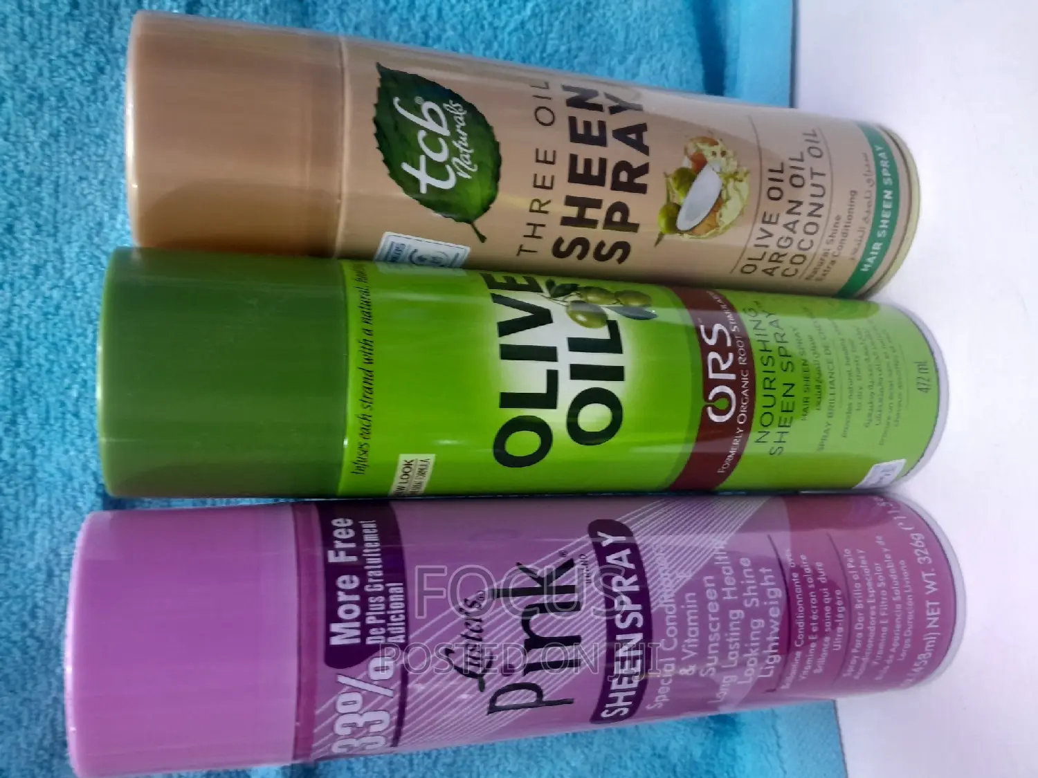 Pink Sheen,Olive Sheen,Tcb Sheen