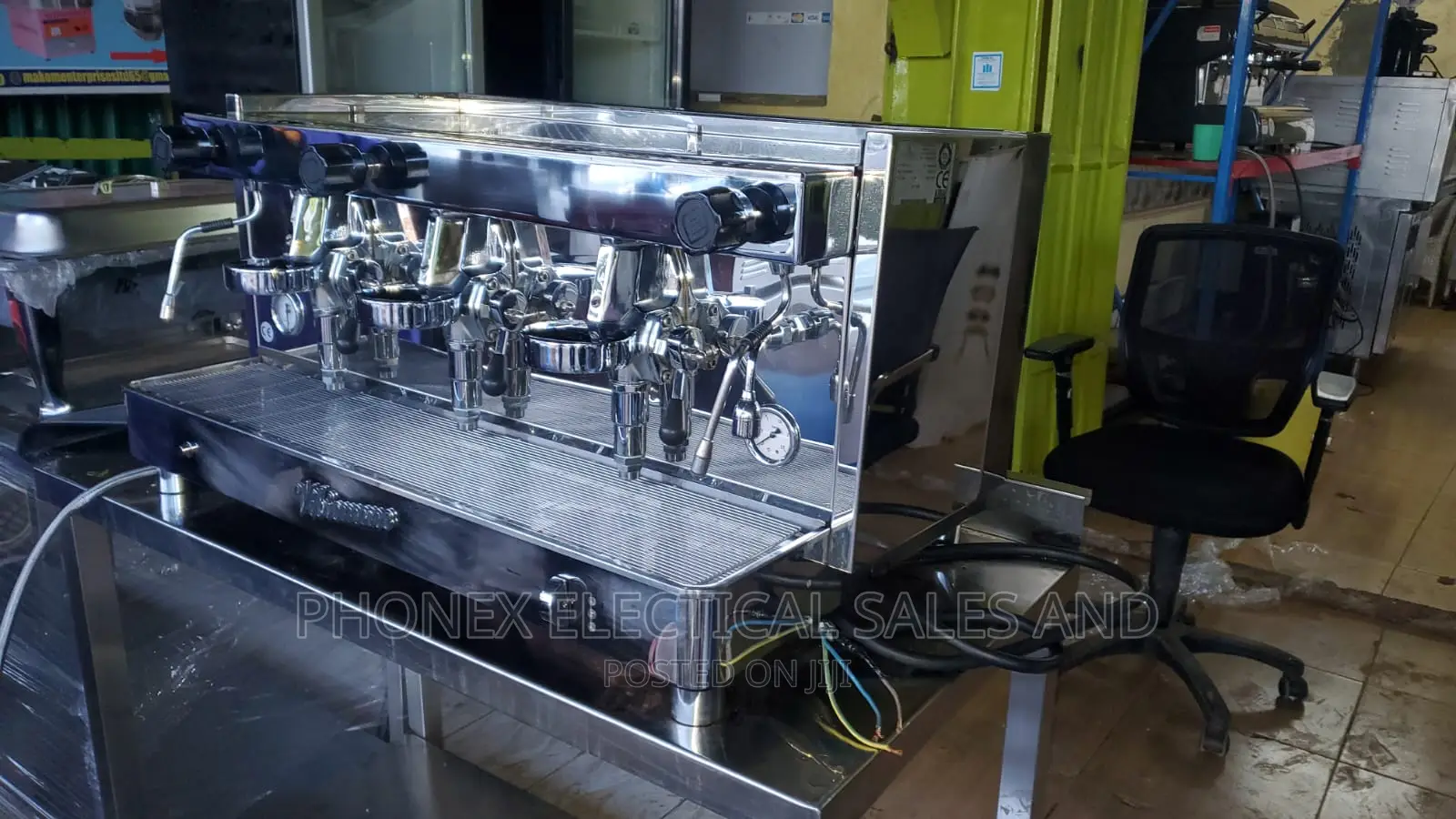 Three Group Coffee Machine