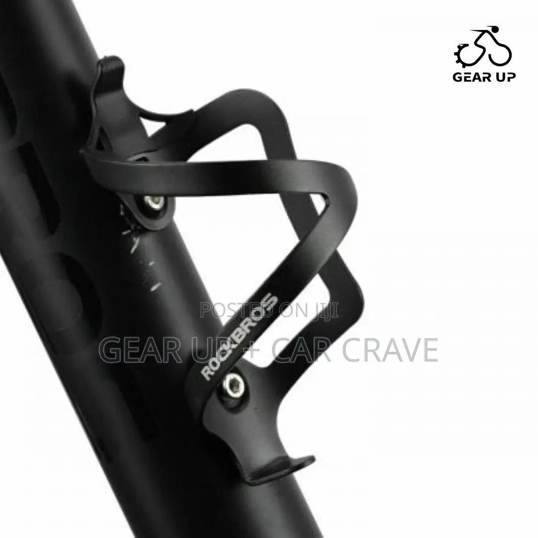 Rockbros Bicycle Bottle Cage Holder Black Silver