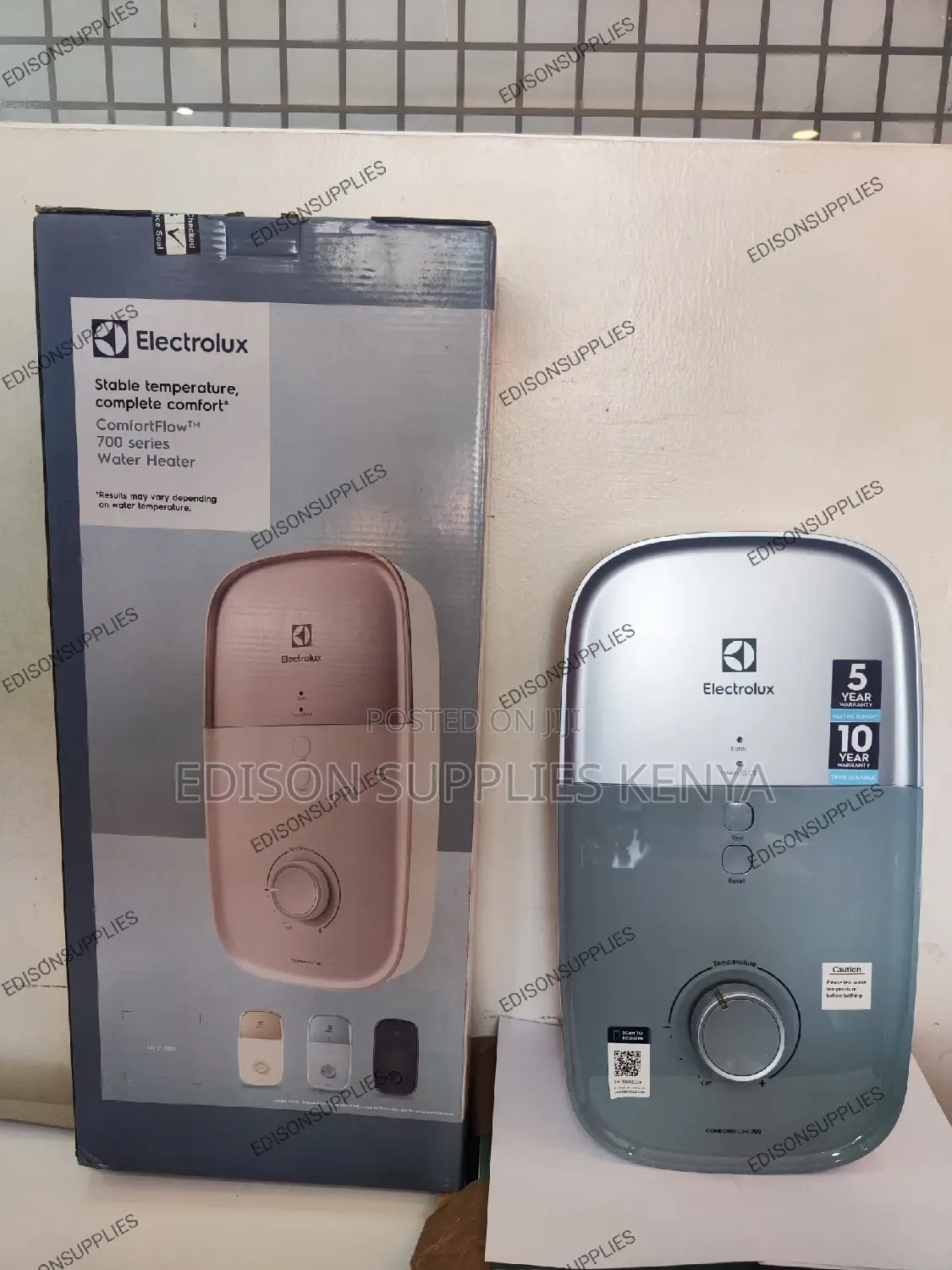 Electrolux Tankless Water Heater Wall Mounted Instant Shower