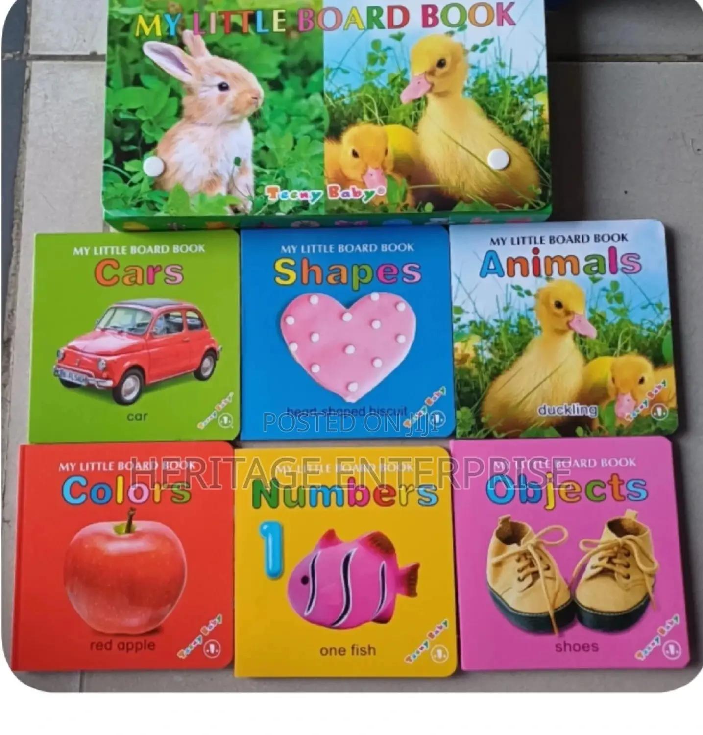 My Little Board Book for Kids