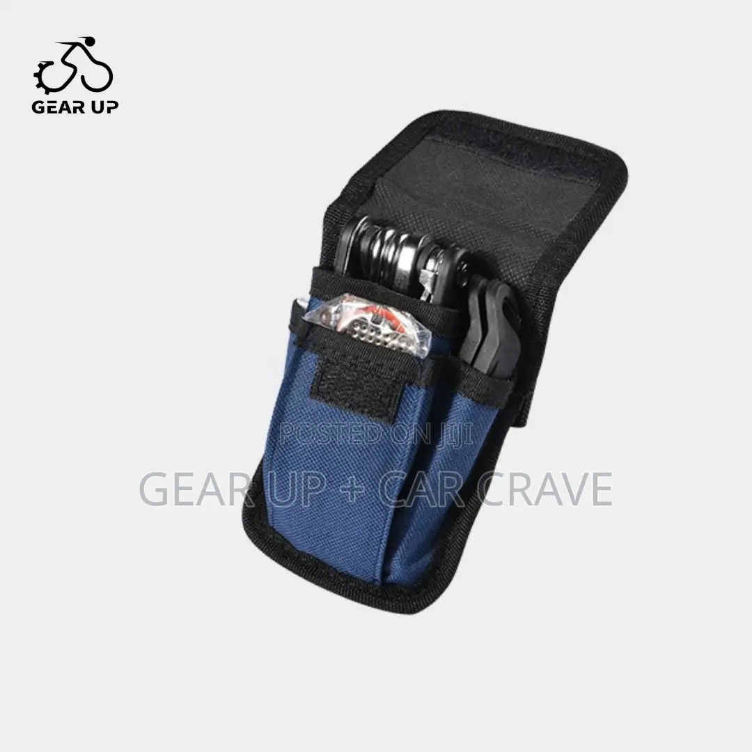 Puncture Kit, Allen Key, Multi Toolkit Bicycle Saddle Bag