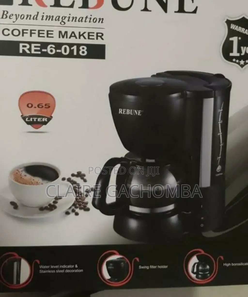 Rebune Coffee Maker Re-6018