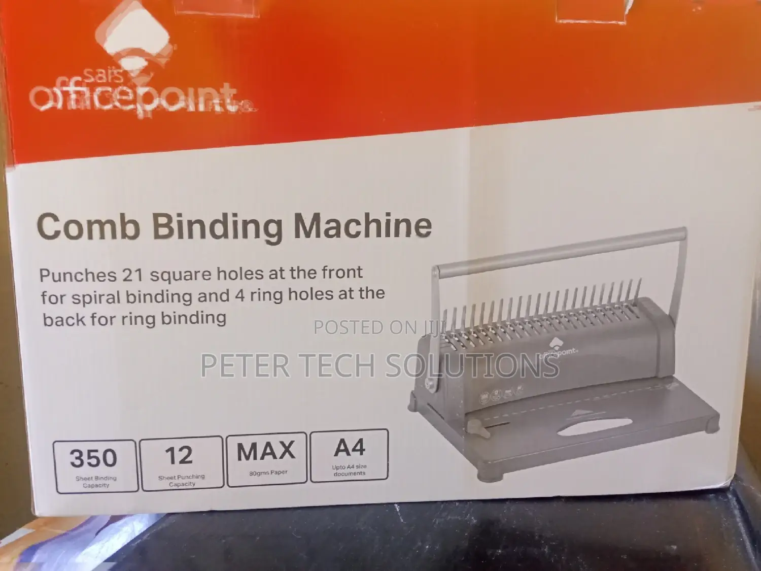 Comb Binder Machine