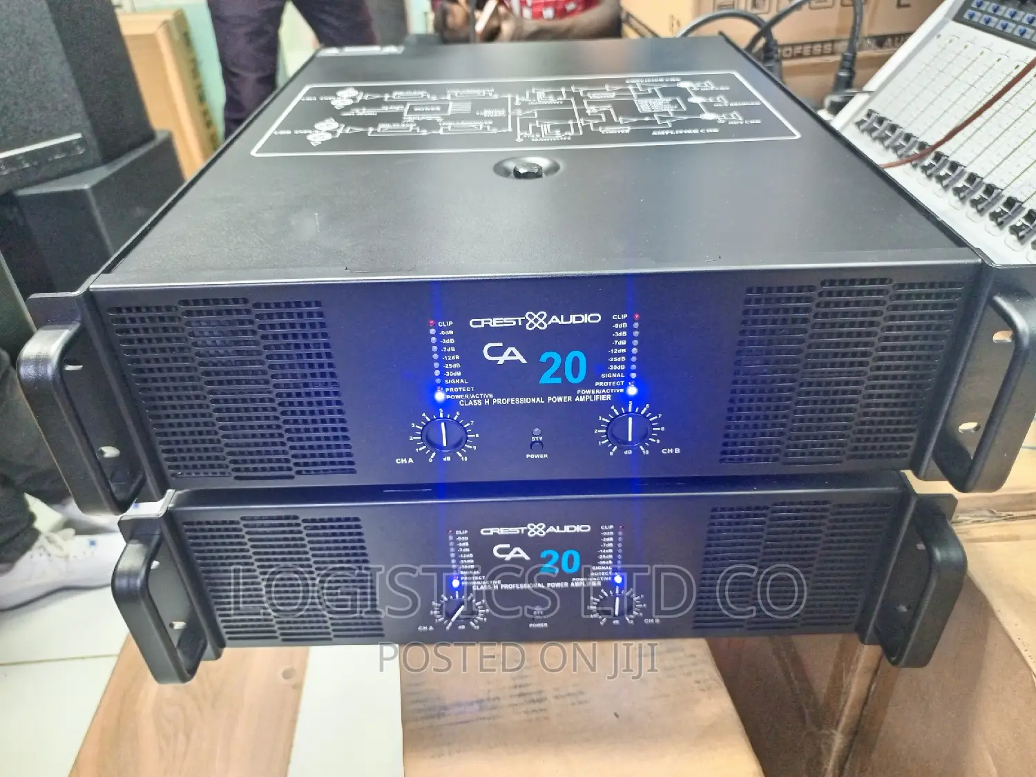 Crest Audio Ca20 Professional Audio Power Amplifier Longpres