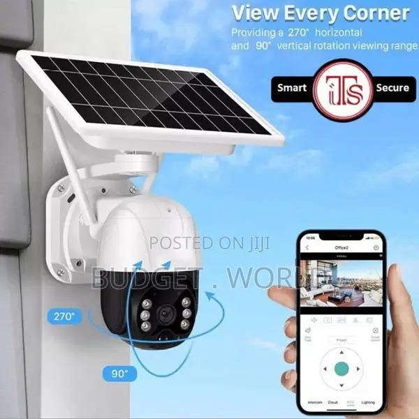 5mp 4g Sim Card Solar Battery Surveillance Camera Cctv'