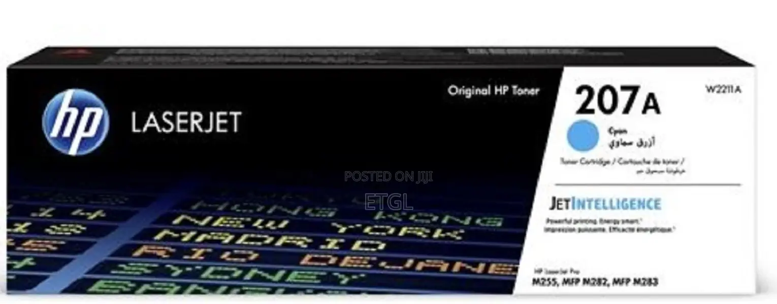 HP 207A Cyan Original Laserjet Toner Cartridge